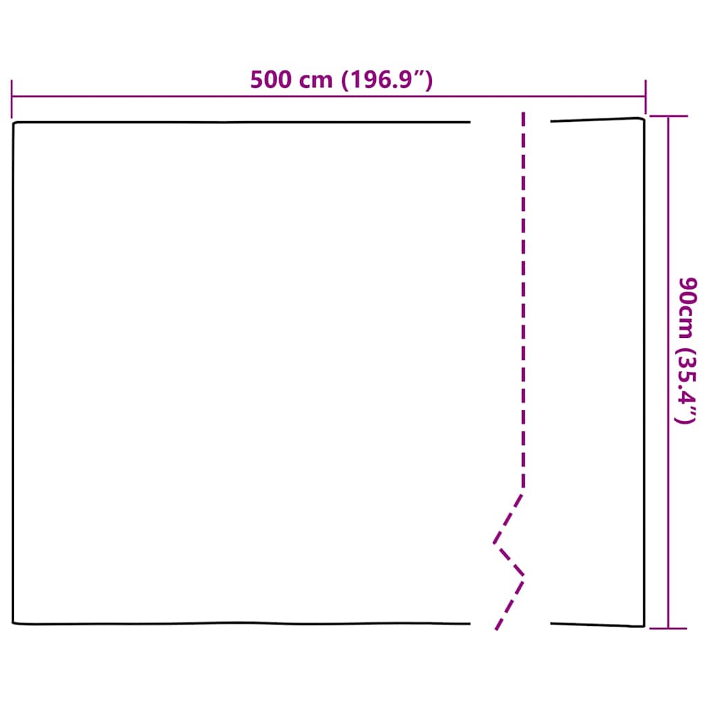 Static Window Film Frosted Grey 90 x 500 cm PVC