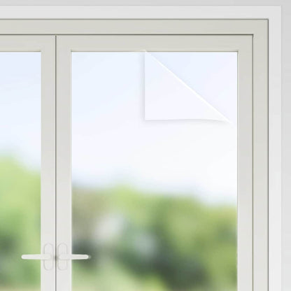 Static Window Film Frosted Grey 90 x 2000 cm PVC