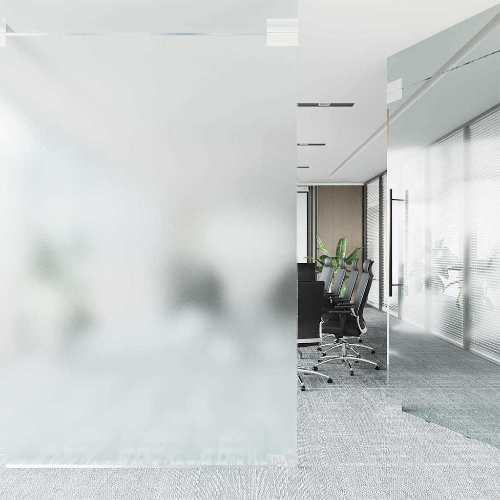 Static Window Film Frosted Grey 90 x 2000 cm PVC