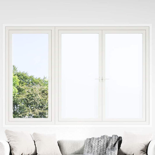 Static Window Film Frosted White 60 x 2000 cm PVC