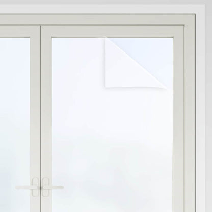 Static Window Film Frosted White 90 x 1000 cm PVC