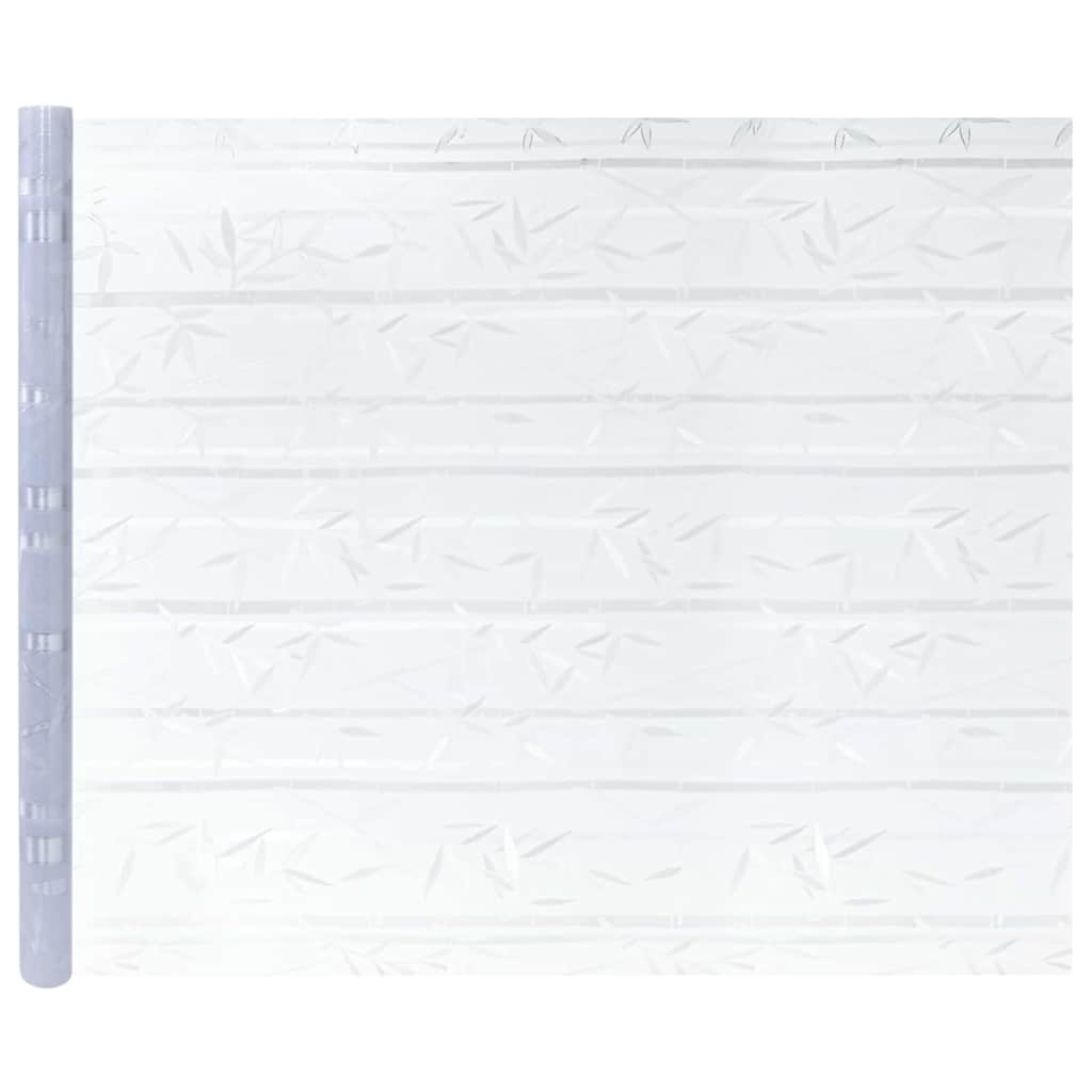 Static Window Film Bamboo Pattern 45 x 500 cm PVC