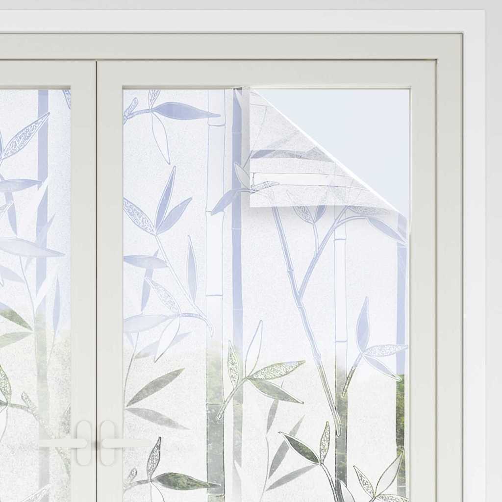 Static Window Film Bamboo Pattern 60 x 500 cm PVC