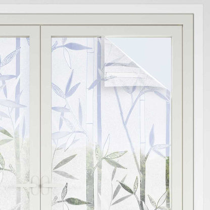 Static Window Film Bamboo Pattern 60 x 500 cm PVC