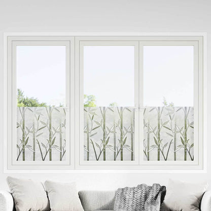 Static Window Film Bamboo Pattern 60 x 500 cm PVC
