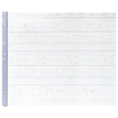 Static Window Film Bamboo Pattern 60 x 500 cm PVC