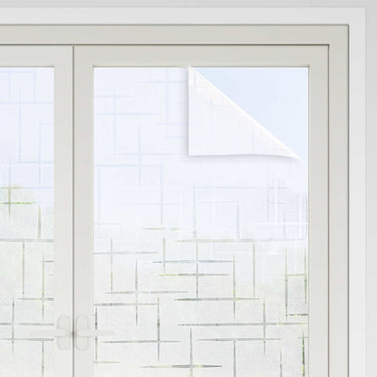 Static Window Film Star Pattern 45 x 500 cm PVC