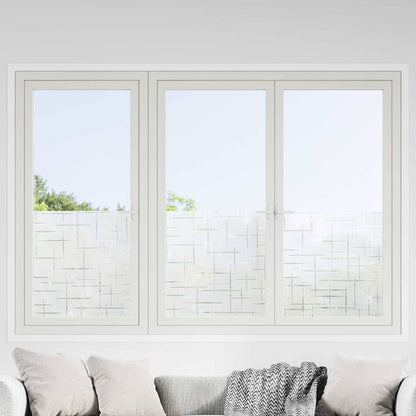 Static Window Film Star Pattern 60 x 500 cm PVC