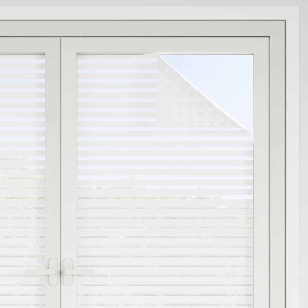 Static Window Film Blinds Pattern 90 x 500 cm PVC