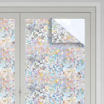 Static Window Film Transparent 45 x 2000 cm PVC