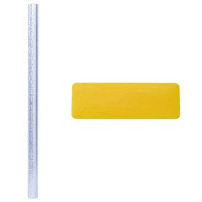 Static Window Film Transparent 90 x 2000 cm PVC
