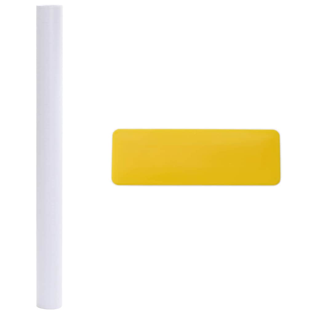 Self-adhesive Window Film Frosted Grey 45 x 500 cm PVC