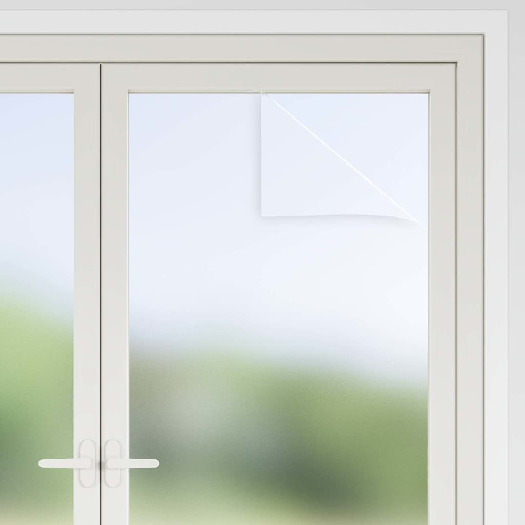 Self-adhesive Window Film Frosted Grey 45 x 500 cm PVC
