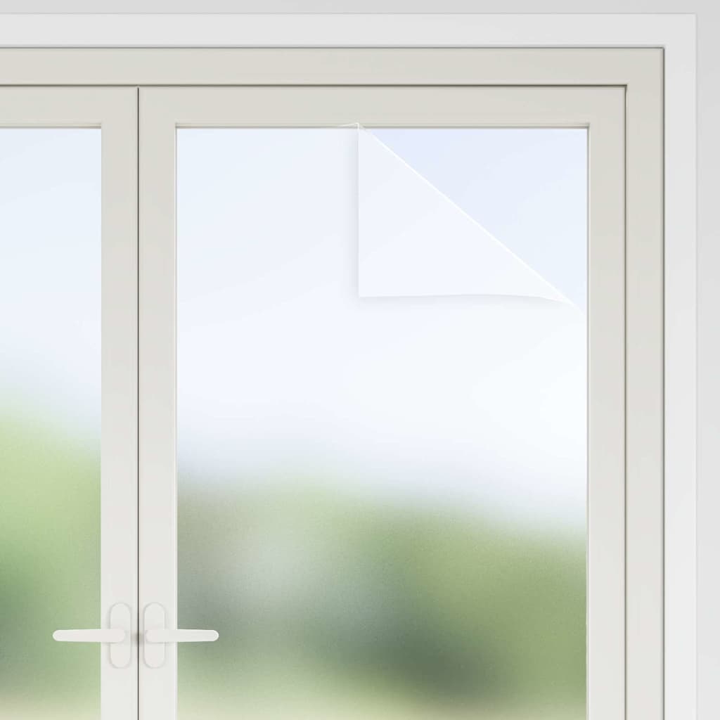 Self-adhesive Window Film Frosted White 90 x 2000 cm PVC