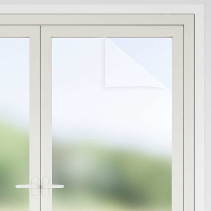 Self-adhesive Window Film Frosted White 90 x 2000 cm PVC