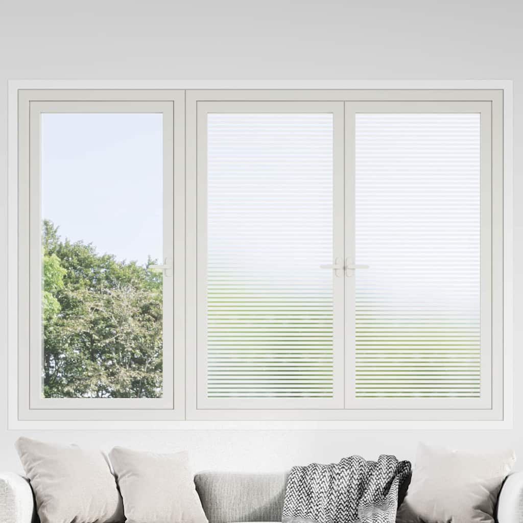 Self-adhesive Window Film Frosted stripes 45 x 500 cm PVC