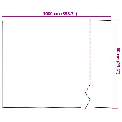 Self-adhesive Window Film Frosted stripes 60 x 1000 cm PVC