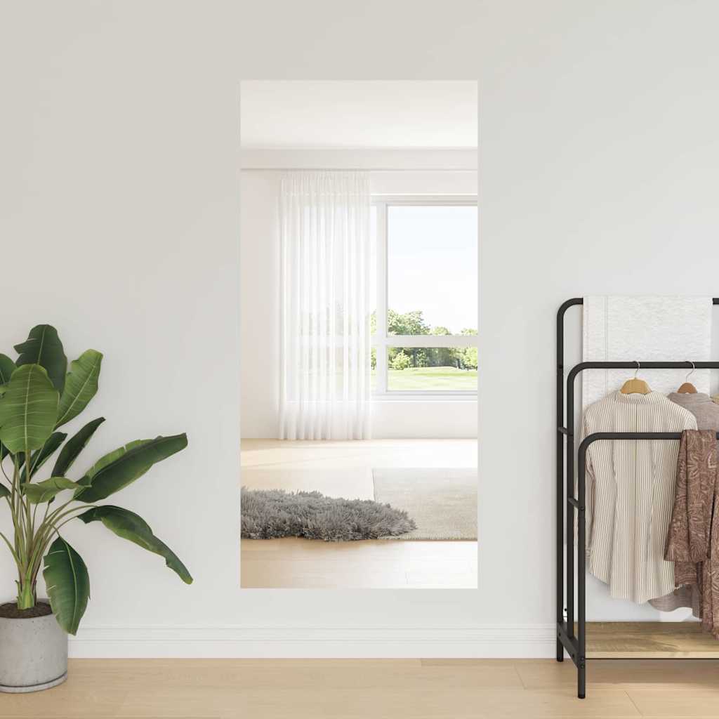 Self-adhesive Mirror Film 60 x 150 cm 2 pcs Silver PET