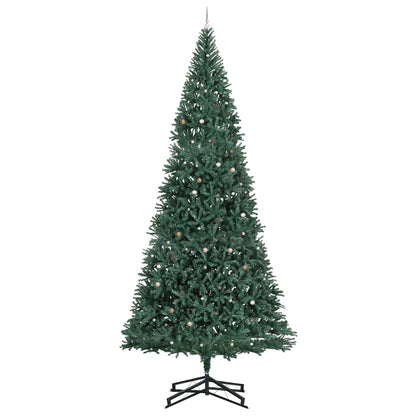 Artificial Pre-lit Christmas Tree with Ball Set Green 500 cm