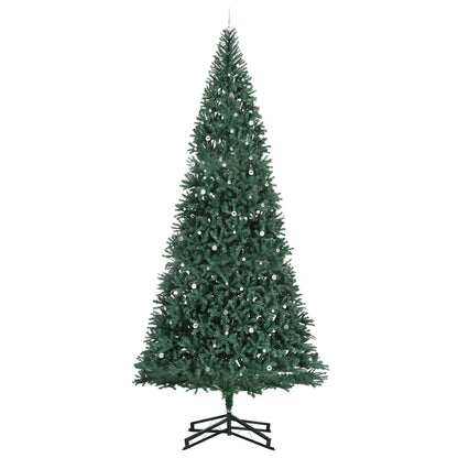 Artificial Pre-lit Christmas Tree with Ball Set Green 500 cm