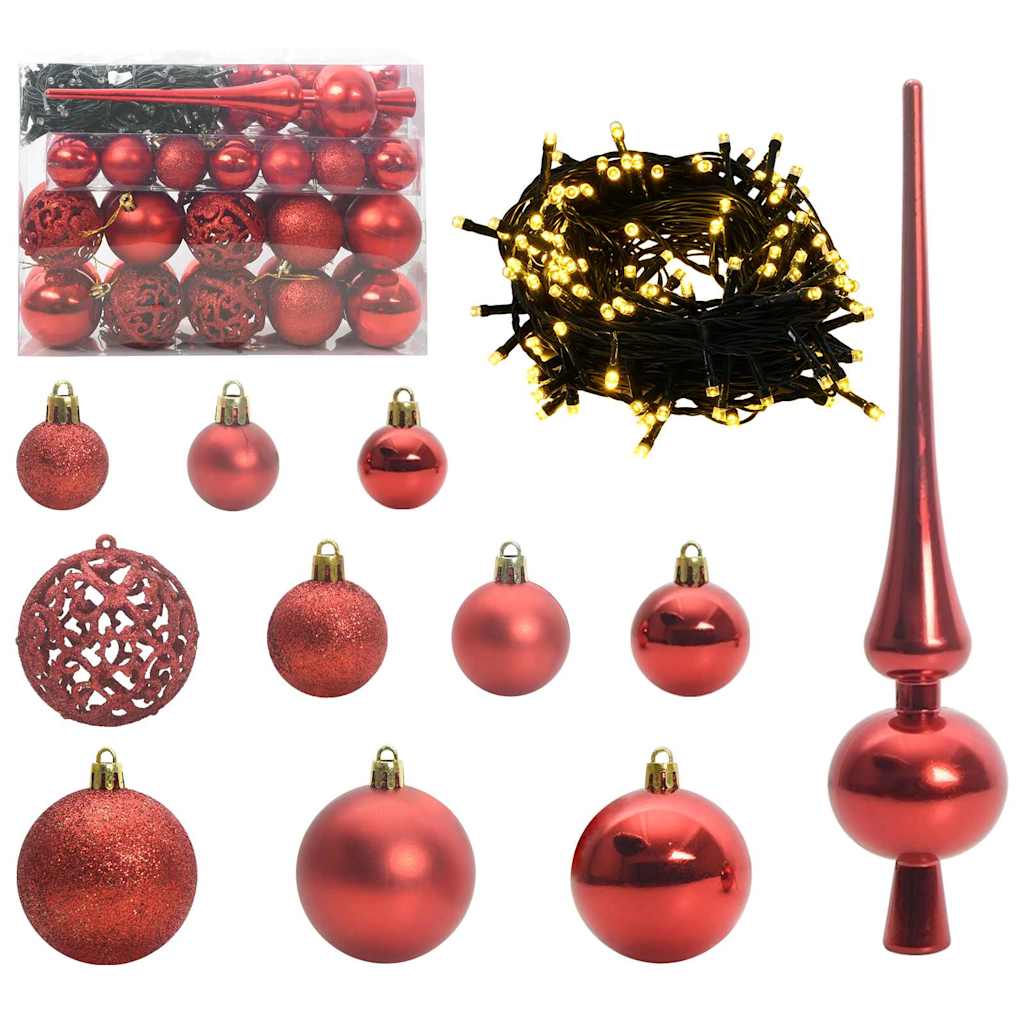 Slim Christmas Tree Green 150 cm PVC and Solid Pine wood