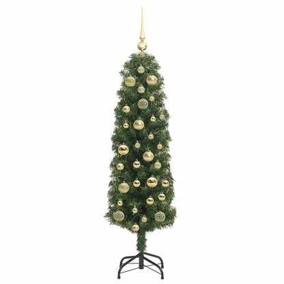 Artificial Christmas Tree with 150 LEDs with Stand Green 120 cm