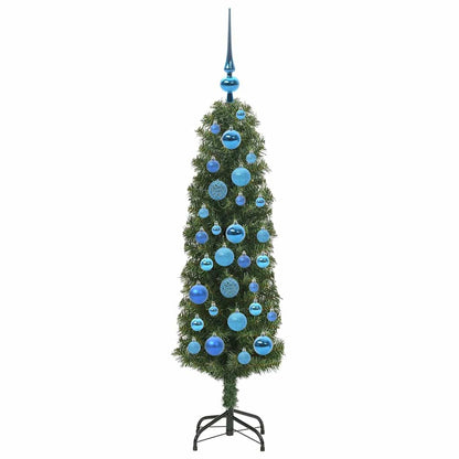Artificial Christmas Tree with 150 LEDs with Stand Green 120 cm