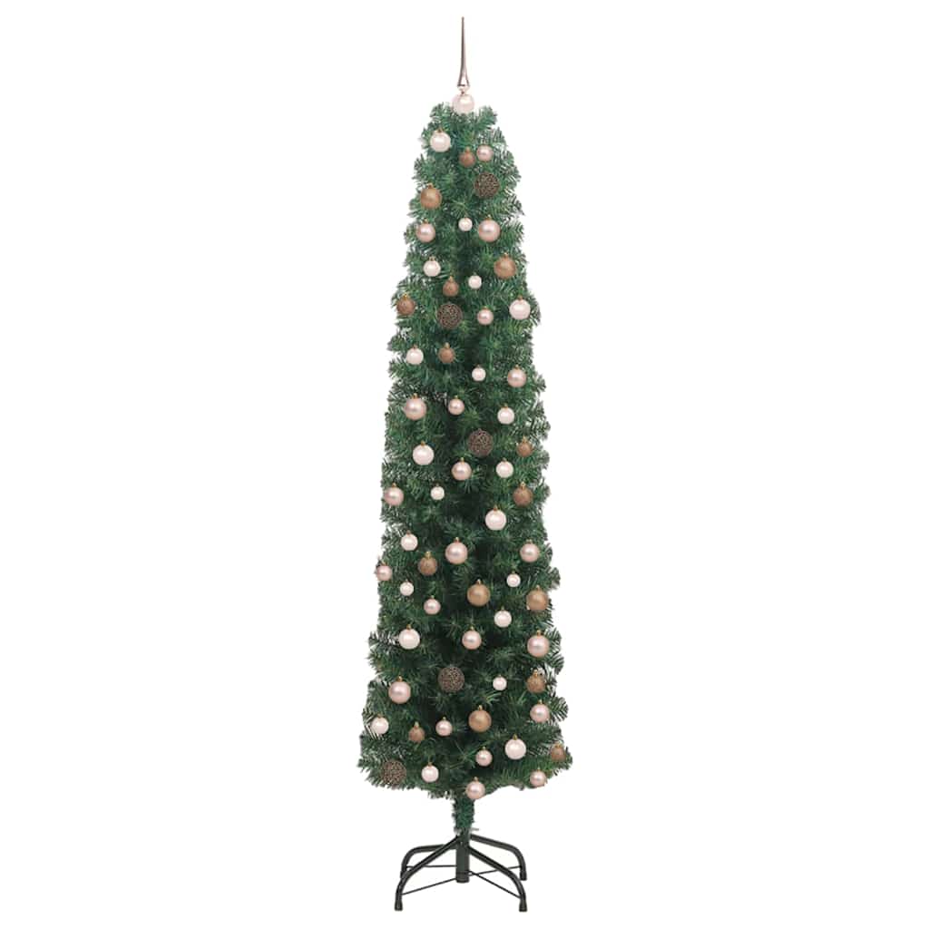 Artificial Christmas Tree with 300 LEDs with Stand Green 180 cm