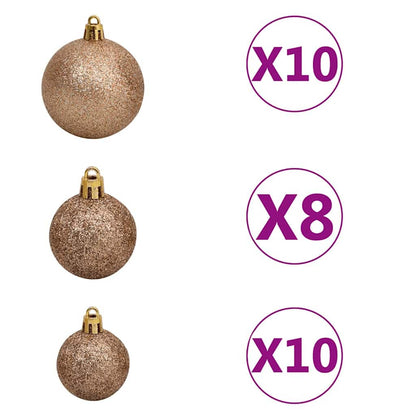 Artificial Christmas Tree with 300 LEDs with Stand Green 180 cm