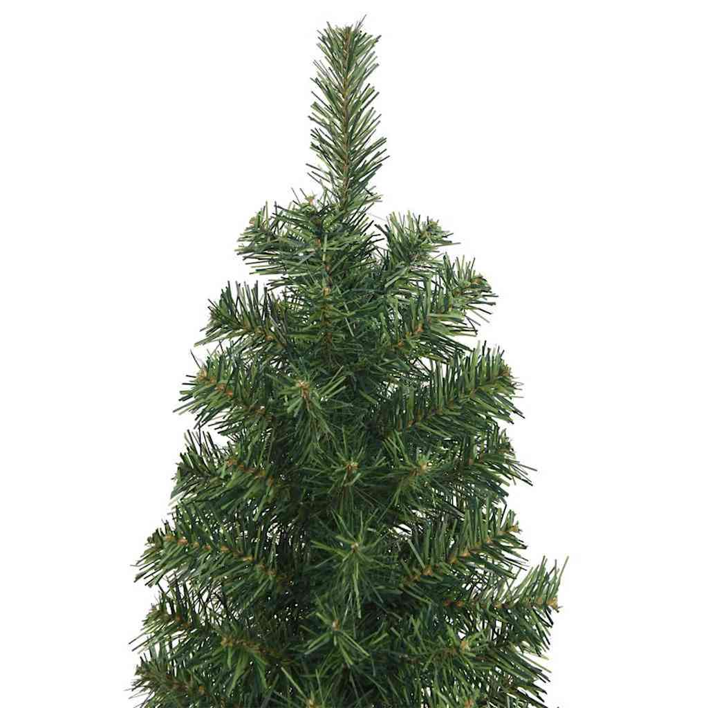 Artificial Christmas Tree with 300 LEDs with Stand Green 240 cm
