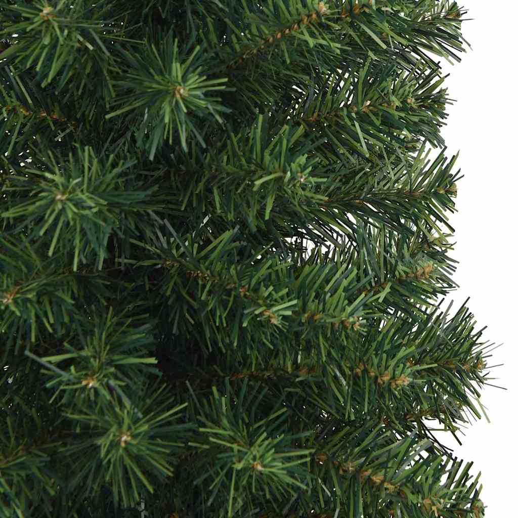Artificial Christmas Tree with 300 LEDs with Stand Green 240 cm