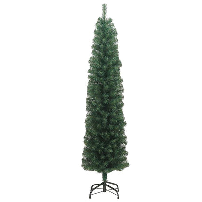 Artificial Christmas Tree with 300 LEDs with Stand Green 240 cm