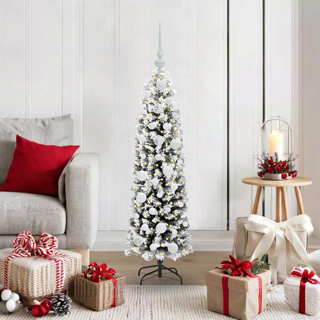 Artificial Christmas Tree with 150 LEDs with Stand Green 120 cm