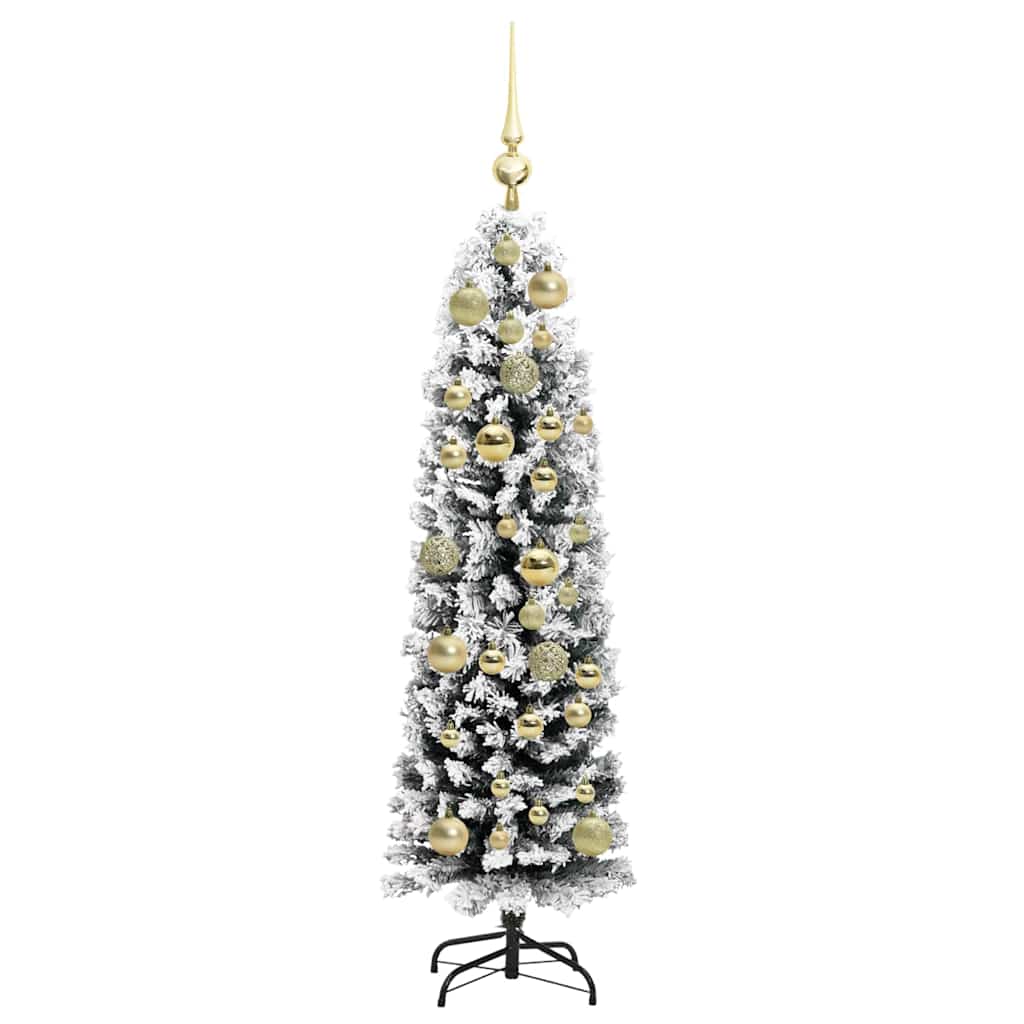 Artificial Christmas Tree with 150 LEDs with Stand Green 120 cm