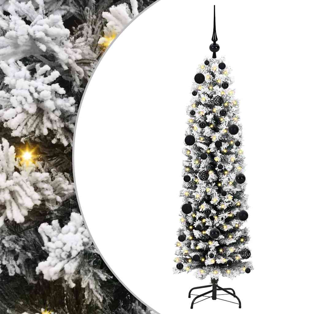 Artificial Christmas Tree with 150 LEDs with Stand Green 150 cm