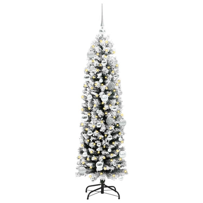 Artificial Christmas Tree with 150 LEDs with Stand Green 150 cm