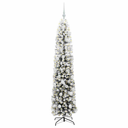 Artificial Christmas Tree with 300 LEDs with Stand Green 180 cm