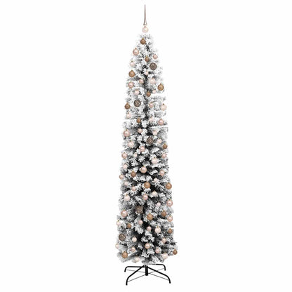 Artificial Christmas Tree with 300 LEDs with Stand Green 210 cm