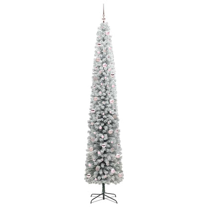 Artificial Christmas Tree with 300 LEDs with Stand Green 270 cm
