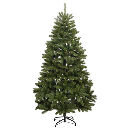 Artificial Christmas Tree Green 210 cm PVC and Metal