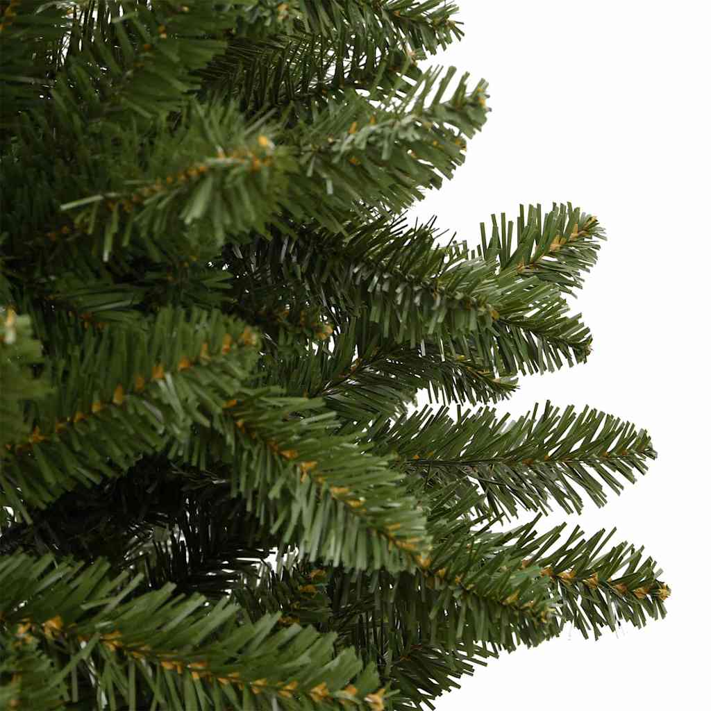 Artificial Christmas Tree Green 210 cm PVC and Metal