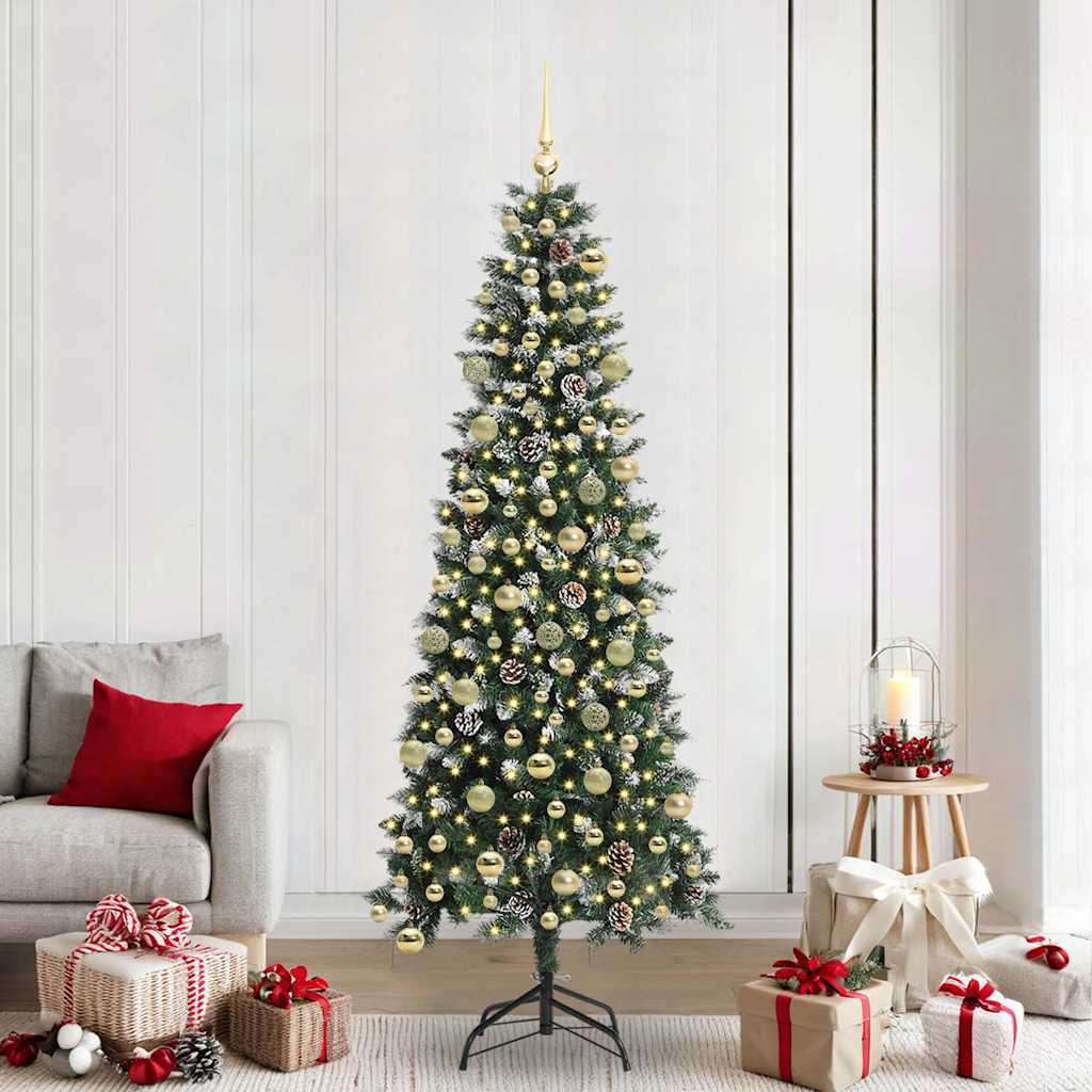 Artificial Christmas Tree Green 210 cm