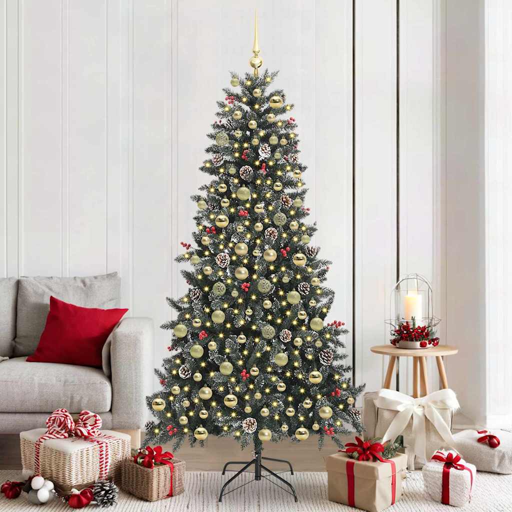 Artificial Christmas Tree Green 210 cm
