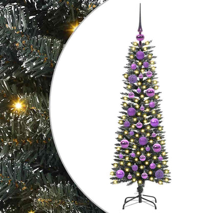 Artificial Christmas Tree with 150 LEDs with Stand Green 120 cm