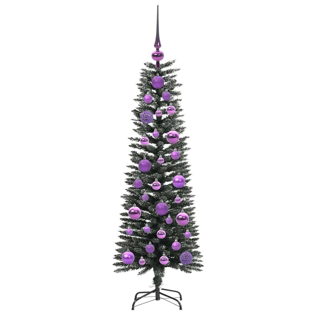 Artificial Christmas Tree with 150 LEDs with Stand Green 120 cm