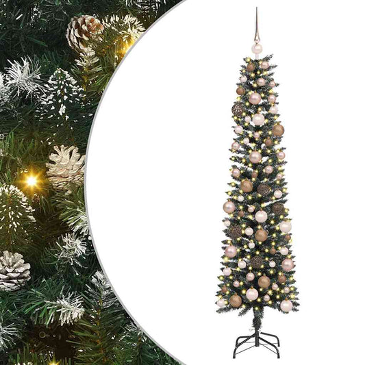 Artificial Christmas Tree with Stand Green 50.5 x 50.5 x 180 cm