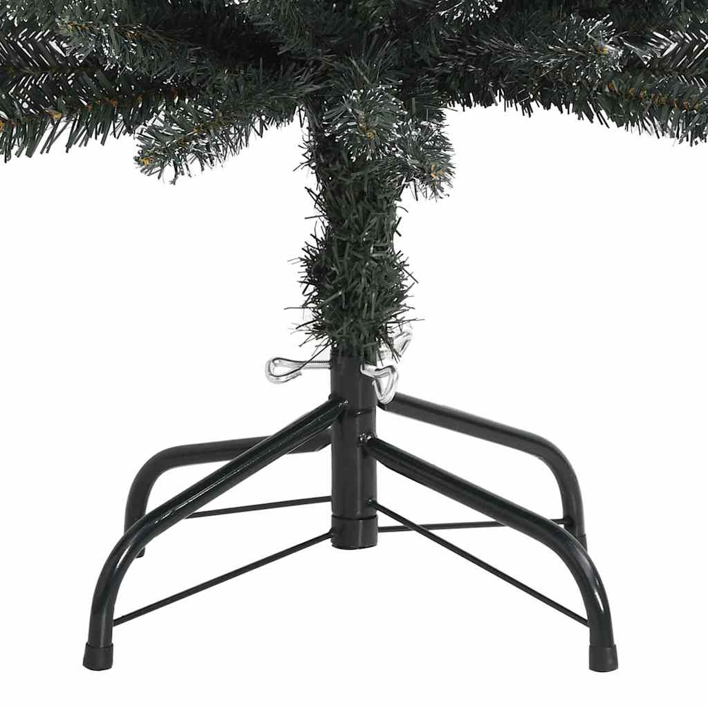 Artificial Christmas Tree with 300 LEDs with Stand Green 210 cm