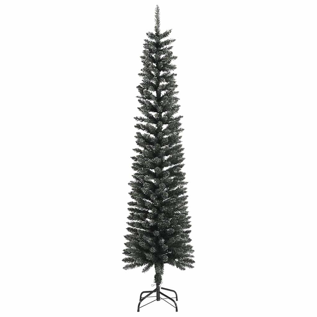 Artificial Christmas Tree with 300 LEDs with Stand Green 210 cm