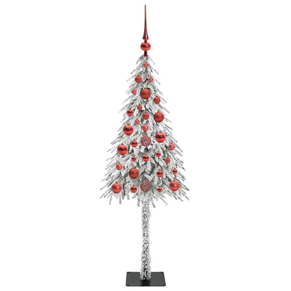 Christmas Tree with 150 LEDs White 120 cm PE and Steel