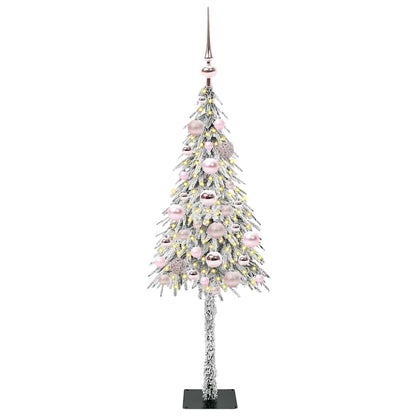 Christmas Tree with 150 LEDs White 120 cm PE and Steel